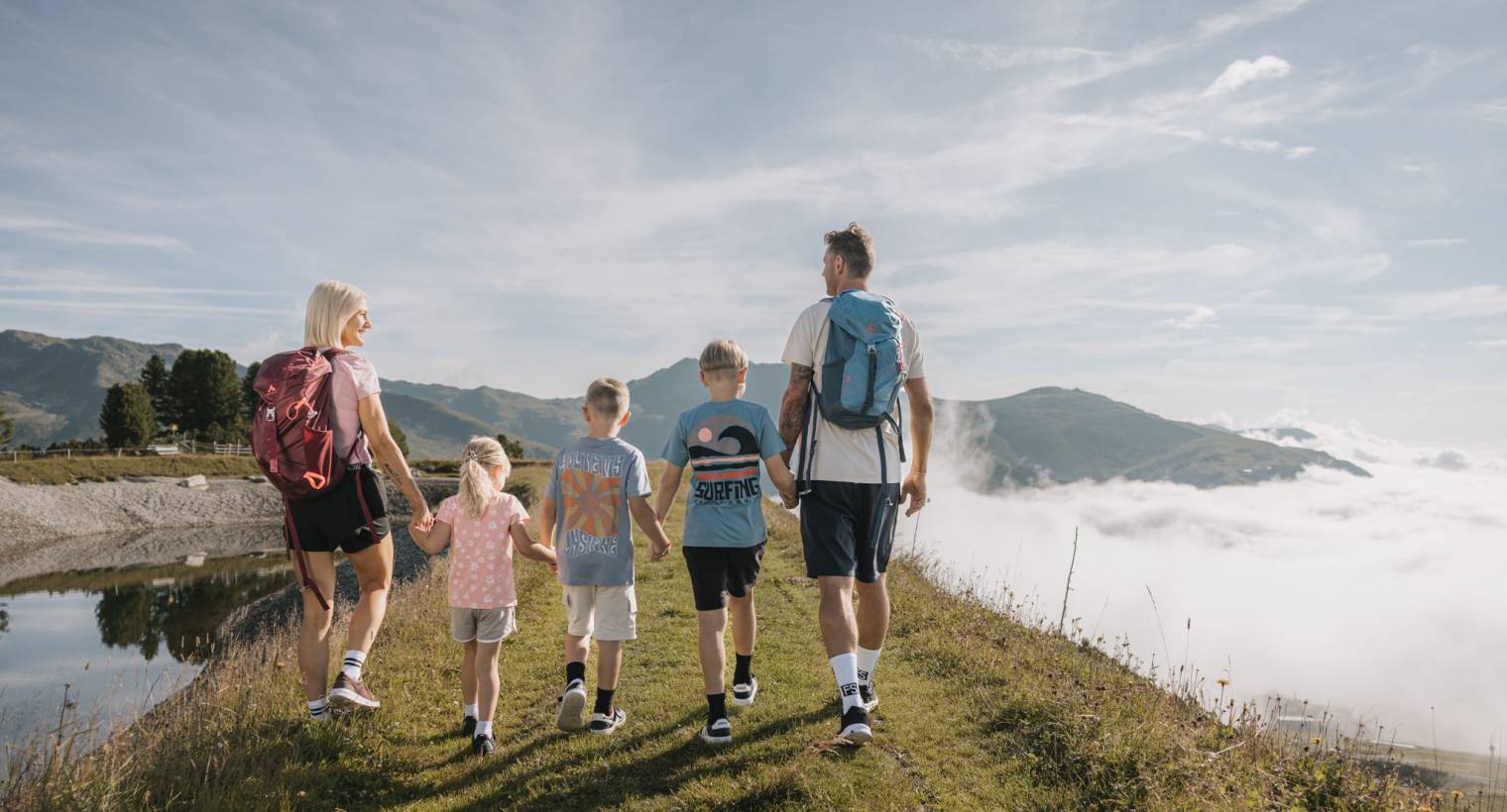 Hiking with the family: Out and about together – little adventures for young and old - Hotel Gaspingerhof