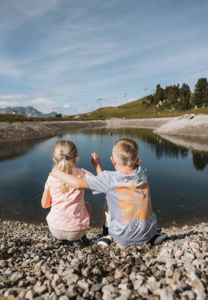 Aktiv im Sommer: Zwischen Kletterwand und Lagerfeuer entstehen Geschichten - Hotel Gaspingerhof